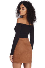 Always – Strick-Body mit Knopfleiste