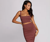 Sé mi bebé Crop Top