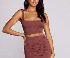 Sé mi bebé Crop Top