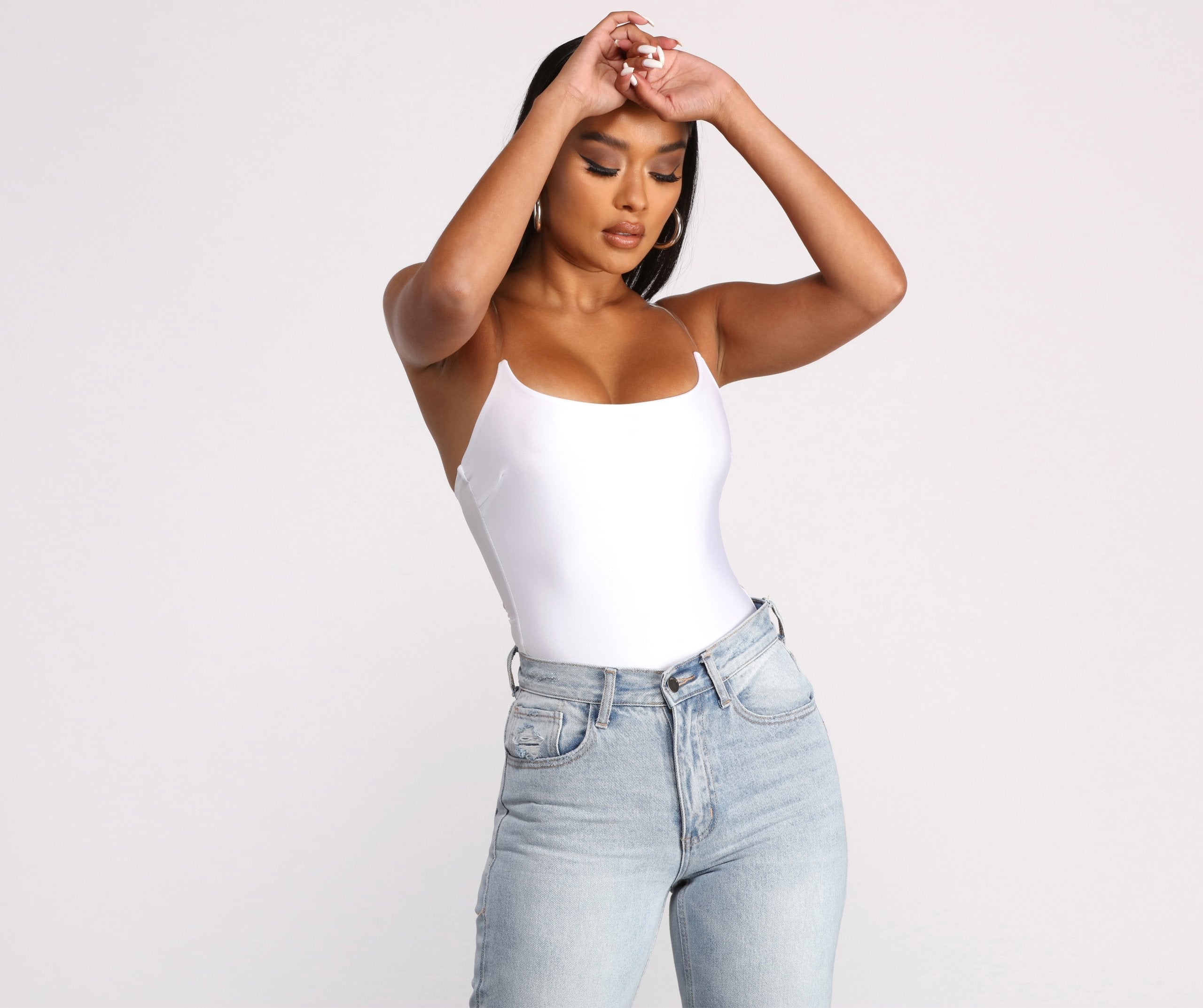 Clearly On Trend Knit Bodysuit