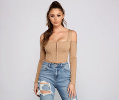 She's So Trendy – Korsett-Crop-Top