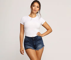 Better Basics Crop T-Shirt