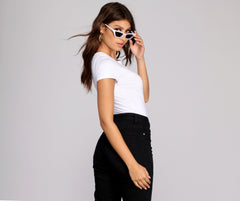 Basic Necessity Knit Bodysuit