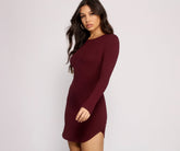 Back to Basics Knit Mini Dresses