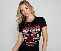 Vestidos cortos con cortes rockeros