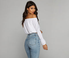 Top corto Billow Talk