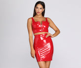 Teuflisch göttliches Crop Top