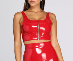 Top corto diabólico divino