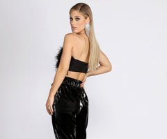 Ruffle Some Feathers – Tube-Top