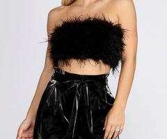 Ruffle Some Feathers – Tube-Top