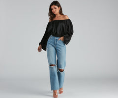 Blusa de satén con estampado de leopardo On The Prowl