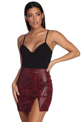 Body con bustier A Little Boost