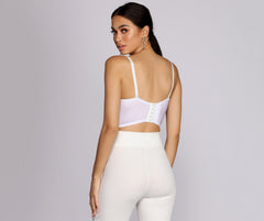 Pretty In Pearls Hand Beaded Bustier