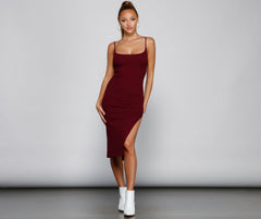 Chic And Seamless Midi Sweater Dresses