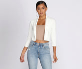 Chic And Cropped Blazer