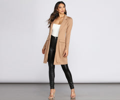 Boss Babe Langer Blazer
