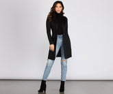 So Professional Long Line Blazer