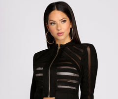 Chaqueta de ante sintético Perfect Illusion