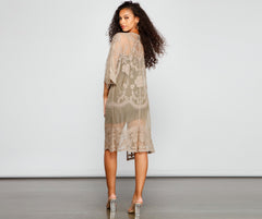 Crochet Babe Lace Duster