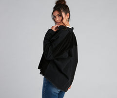 Chill Vibes Jeans- und Cordjacke