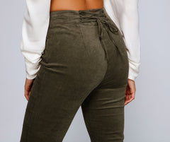 Pantalones de pana acampanados Bring The Flare