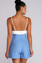 Spring Step Strampler mit Fliege