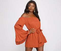 Mono holgado con lazo delantero Boho Babe