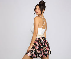 Mono de encaje de crochet con vibraciones bohemias