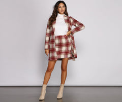 Chic In Plaid Mini Skirts