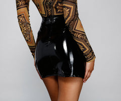 Lista para mi primer plano Minifaldas