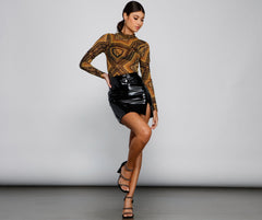 Lista para mi primer plano Minifaldas