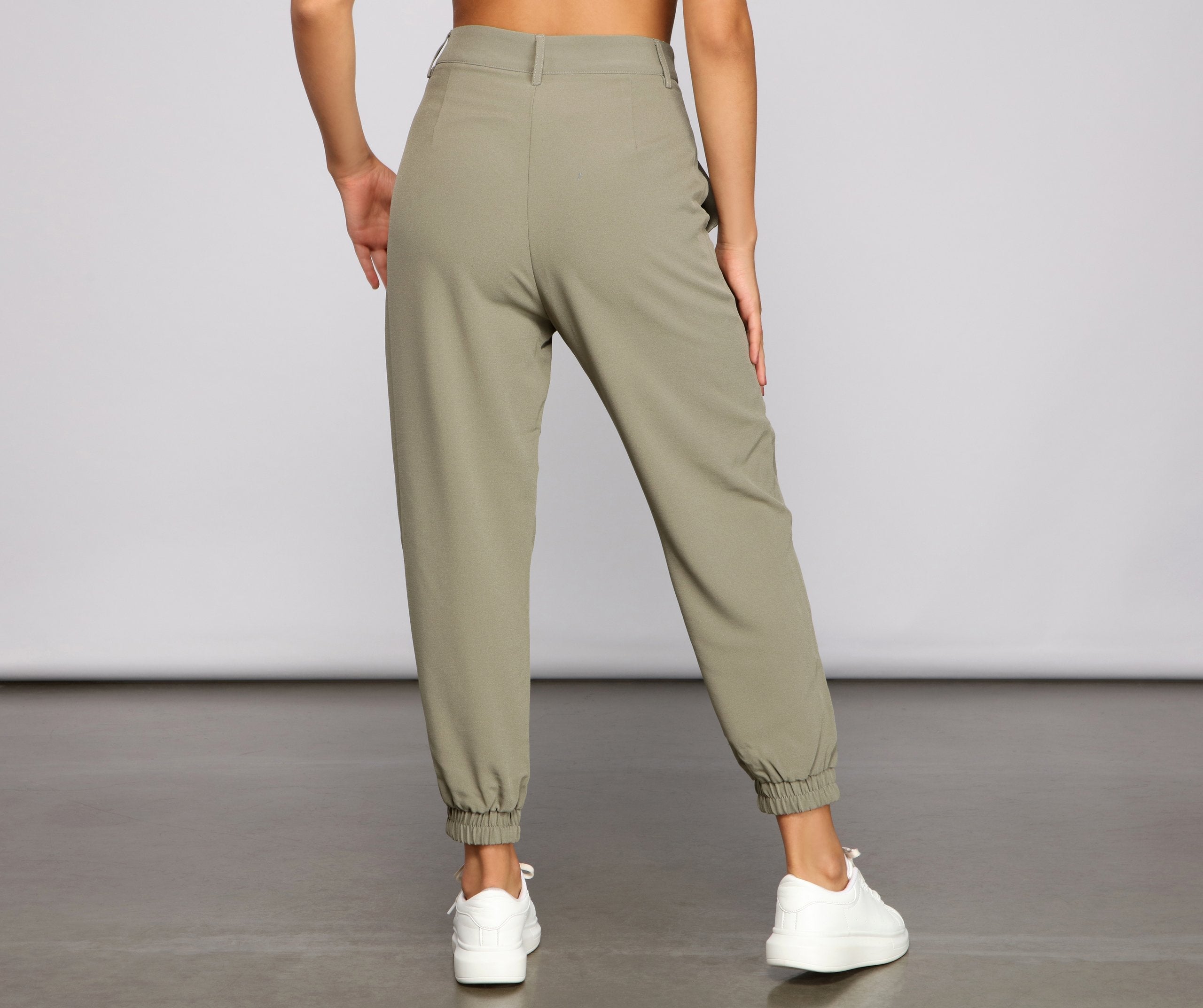 Casual-Chic Trouser Joggers