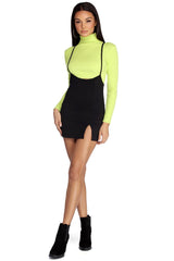 Minifaldas atrevidas con tirantes