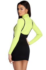 Minifaldas atrevidas con tirantes