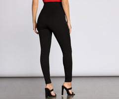 Hose aus Crêpe-Twill mit All Tied Together-Print