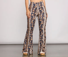 Pantalones de cintura alta Bohemian Beat