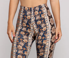 Pantalones de cintura alta Bohemian Beat