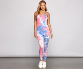 Bold Moves Batik-Catsuit