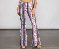 Pantalones acampanados Bohemian Spirit