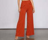 Pantalones anchos estilo boho chic
