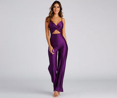 Drama Queen Jumpsuit mit weitem Bein