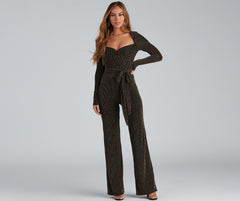 Shine In Celebration Lurex-Jumpsuit