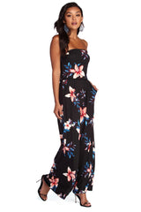 Sprung On – Jumpsuit mit Blumenmuster