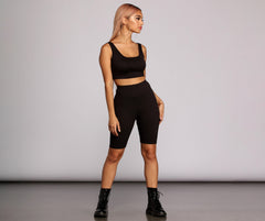 Always On My Mind Biker Shorts