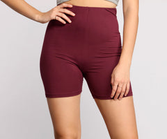 Shorts de ciclista de punto cepillado