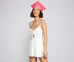 All Eyes On You Sleeveless Romper