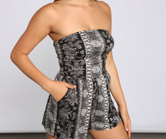 Ärmelloser Strampler im Bohemian-Stil