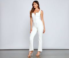 Mono con cremallera frontal Retro Babe