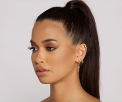 Paquete variado de cinco Huggies con dijes en forma de cruz