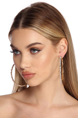 Aros de diamantes de imitación adicionales